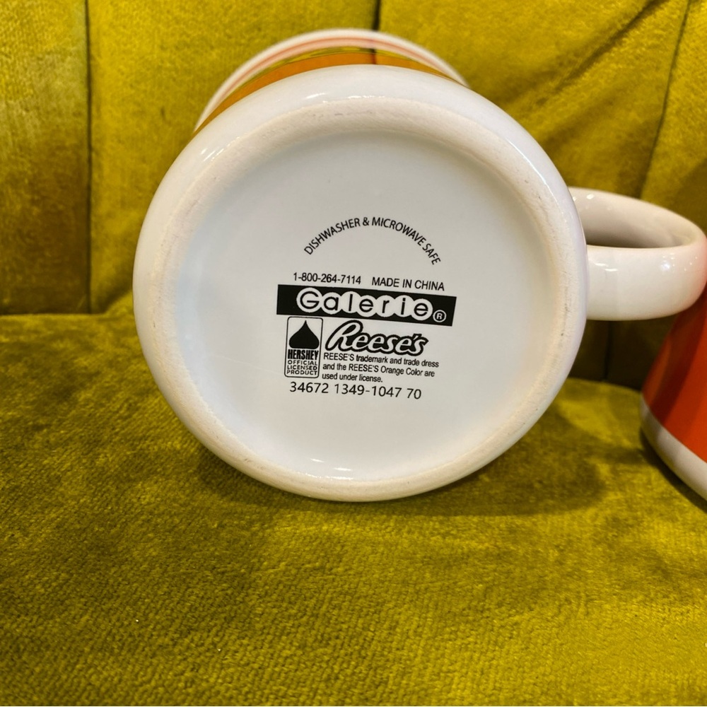 Orange Coffee Mug Set - Picture 2 of 3